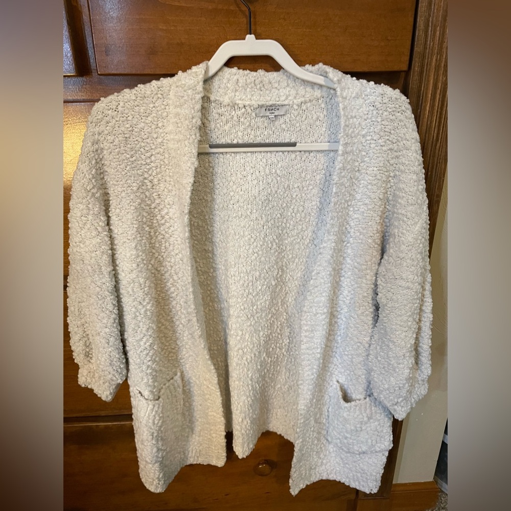 Fuzzy cardigan